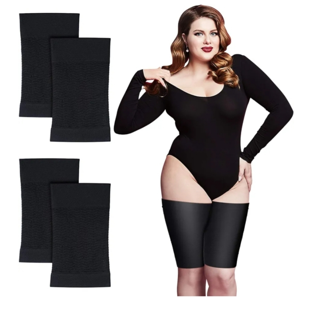 🔴Geyoga 2 pair Thigh wraps for plus size women